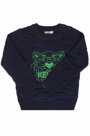 Sweater with rubber patch, zdjęcie 1 Sweater with rubber patch od Kenzo Kids